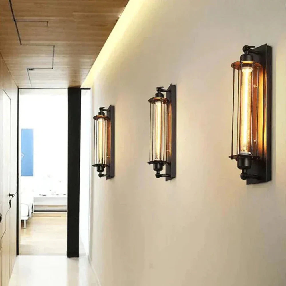 Vintage Wall-Mounted LED Light Elegant Design for Any Room NaLani