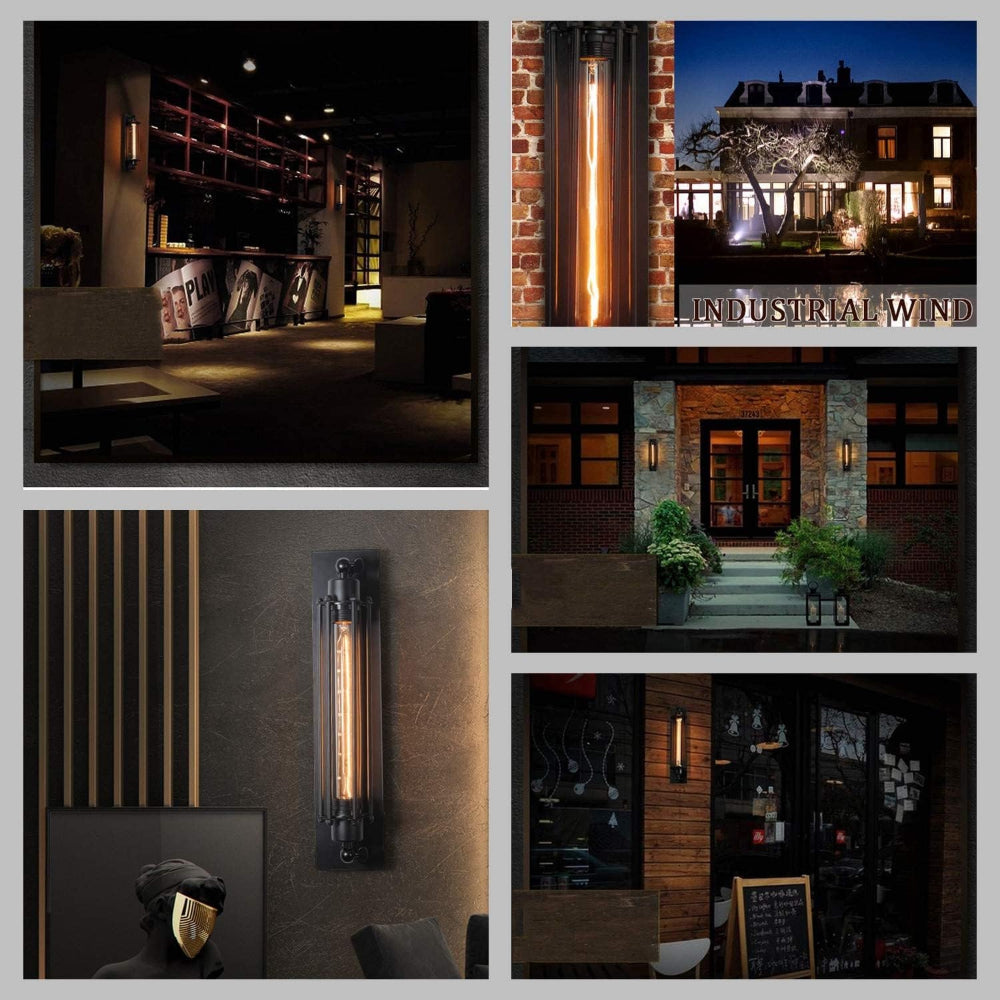 Vintage Wall-Mounted LED Light Elegant Design for Any Room NaLani