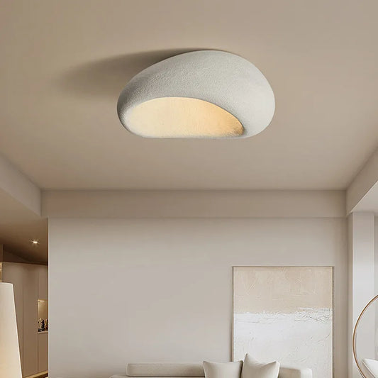 Wabi Sabi Ceiling Lamp Rustic Design Eco Led Lighting NALANI