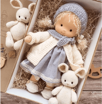 Waldorf Style Plush Doll For Imaginative Play E NALANI