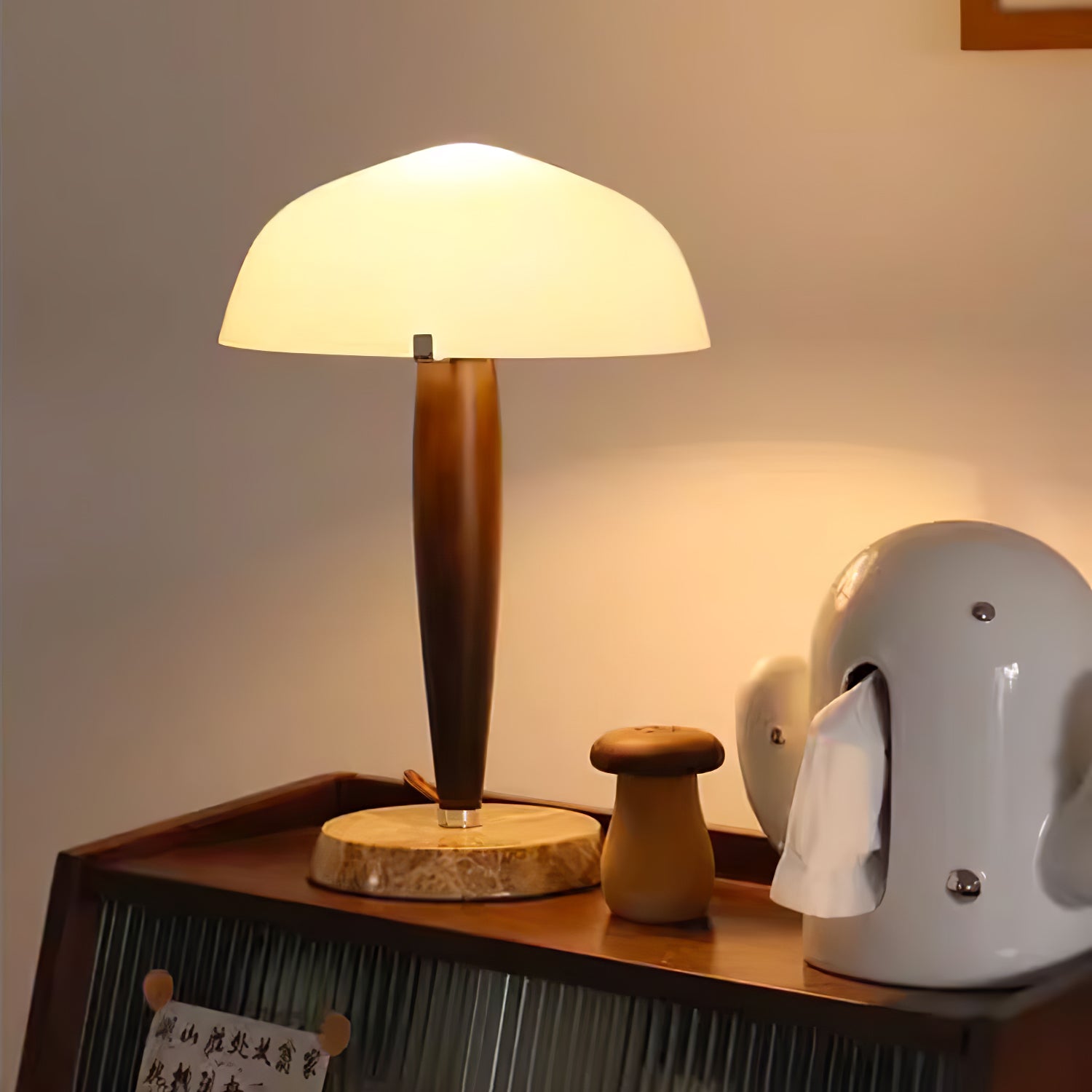 Warm Artistic Table Lamp for Cozy Home Lighting and Decor NALANI