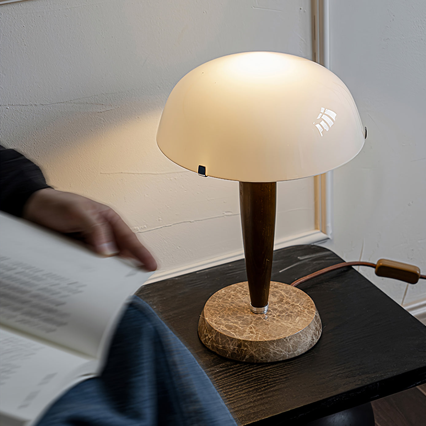Warm Artistic Table Lamp for Cozy Home Lighting and Decor NALANI