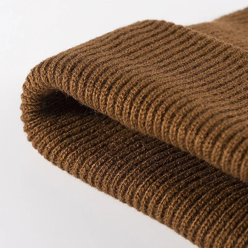 Warm Knitted Beanie Hat Unisex Autumn Winter Comfort NALANI