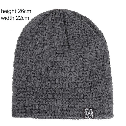 Warm Knitted Beanie for Cycling With Plush Fleece Lining NALANI