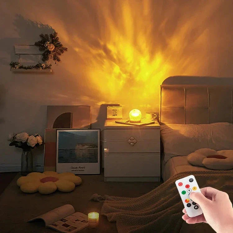 Water Wave Projector Lamp For Serene Ambient Lighting NALANI