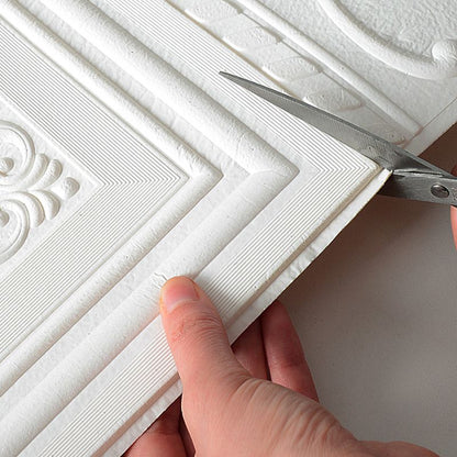 Waterproof 3D Wainscoting Peel And Stick Wall Panel NALANI