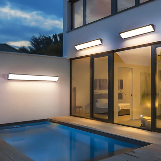 Waterproof LED Wall Light for Elegant Outdoor Ambiance NaLani