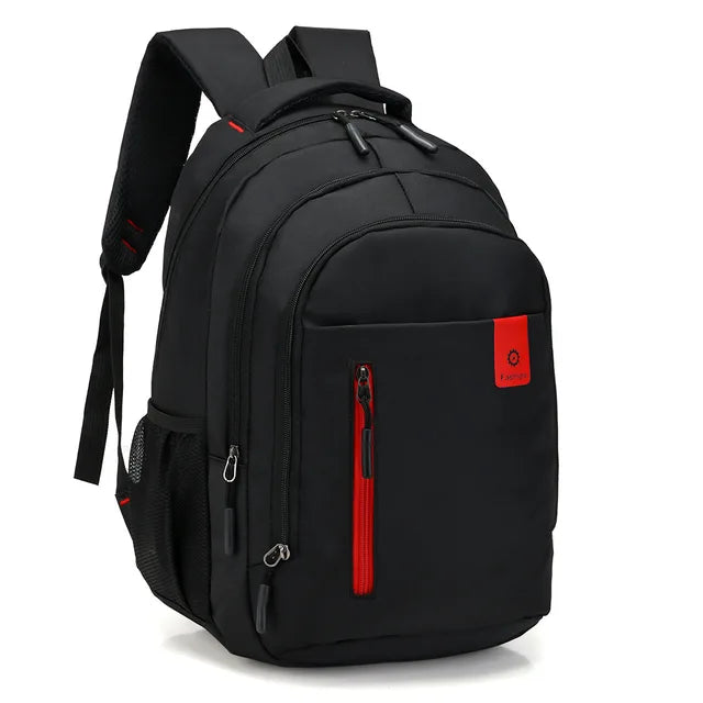Waterproof Oxford Backpack For Men For Travel And Work Red-B NALANI