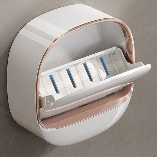 Waterproof Soap Dish With Drainage Box Two Layer System NALANI