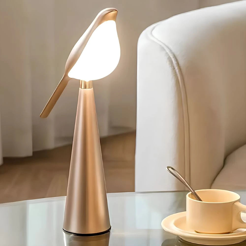 Whimsical Magpie Light with Adjustable Brightness and Design NaLani