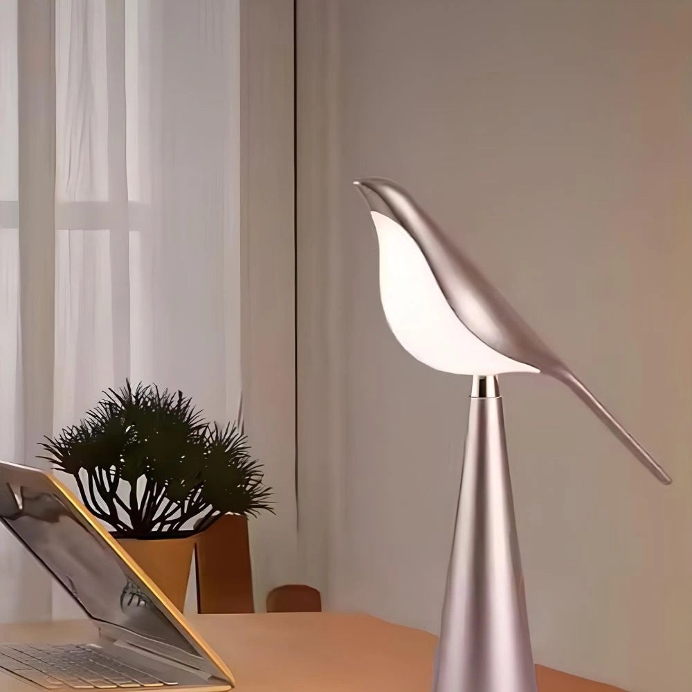 Whimsical Magpie Light with Adjustable Brightness and Design NaLani