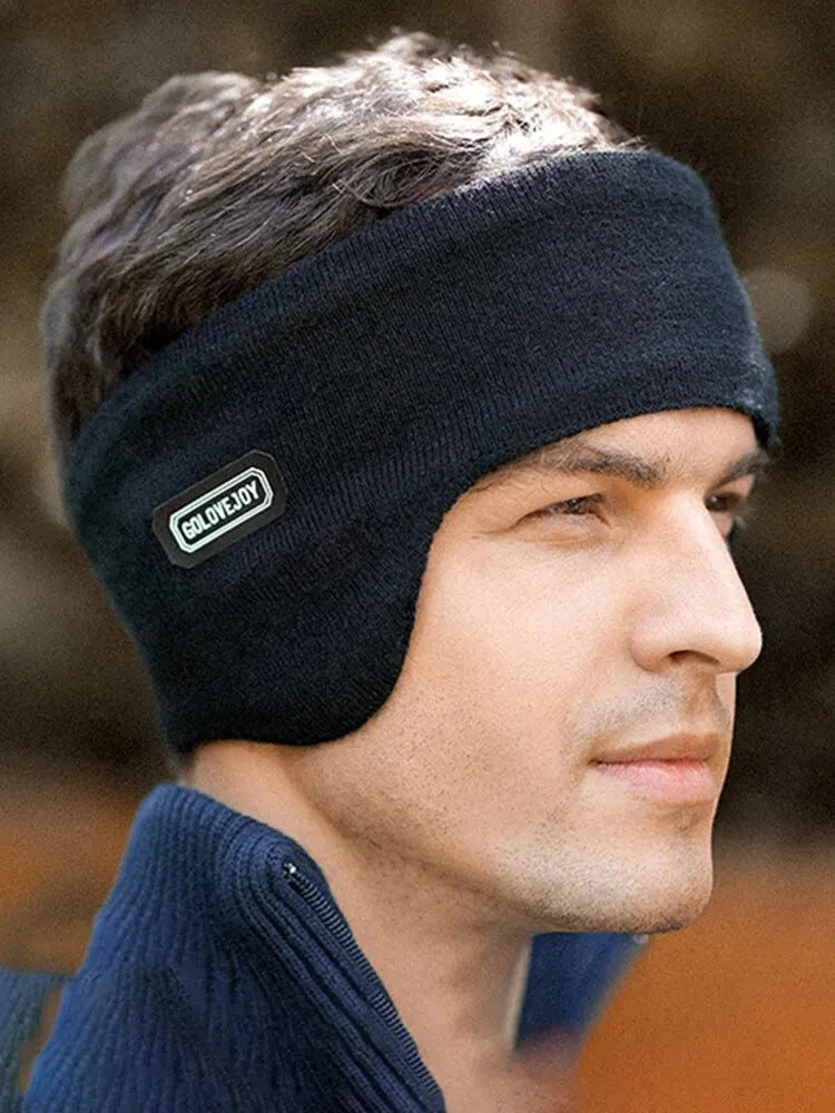 Winter Lined Thick Earmuffs For Men Warm Windproof Comfort NALANI