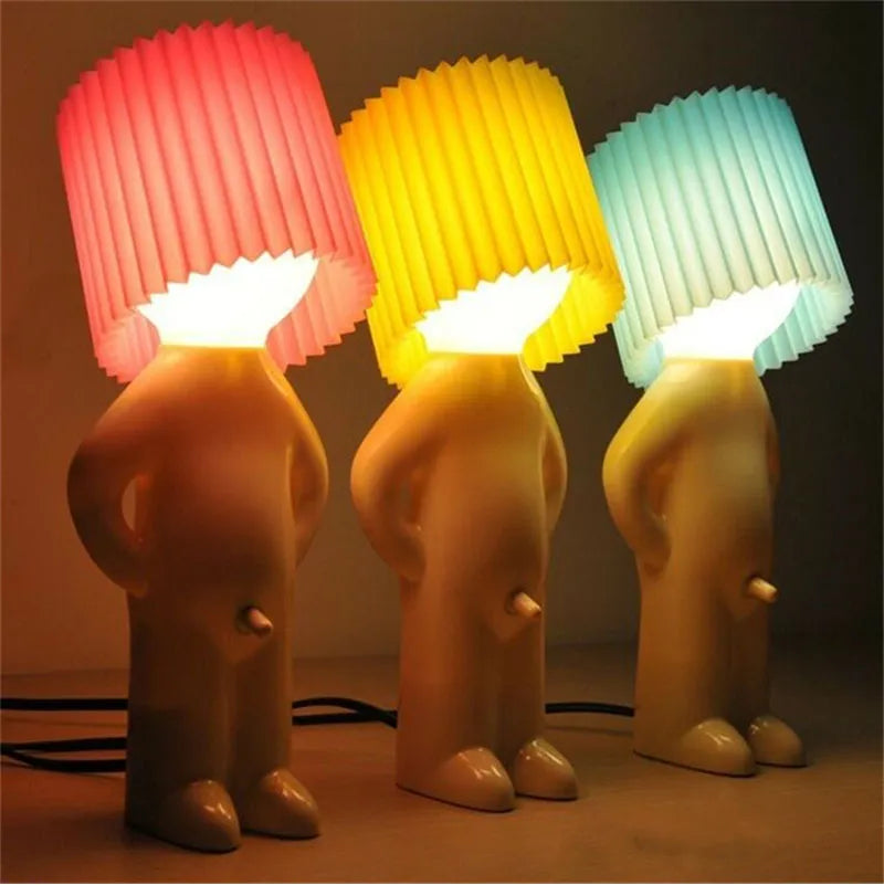 Wireless Fun Shaped Lamp for Joyful Home Decor Blue NaLani