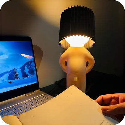 Wireless Fun Shaped Lamp for Joyful Home Decor Black NaLani