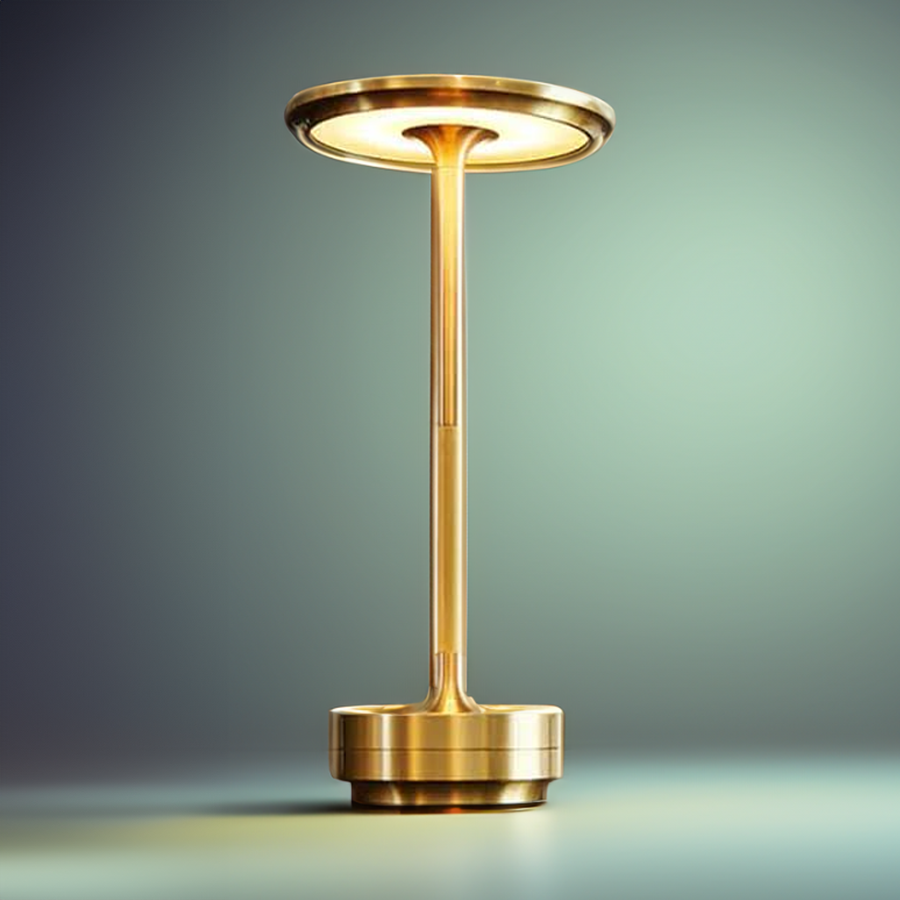 Wireless Modern Aura Table Lamp with Touch Control and Adjustable Light NALANI
