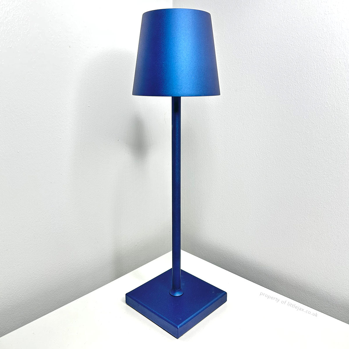 Wireless Rechargeable Table Lamp For Indoor Outdoor Use Darkblue NALANI