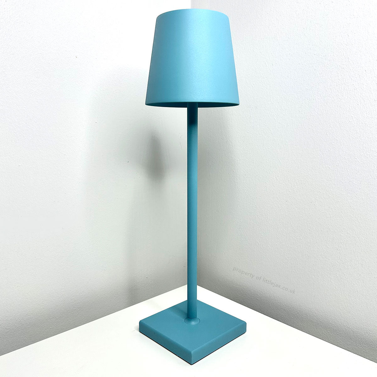 Wireless Rechargeable Table Lamp For Indoor Outdoor Use Blue NALANI