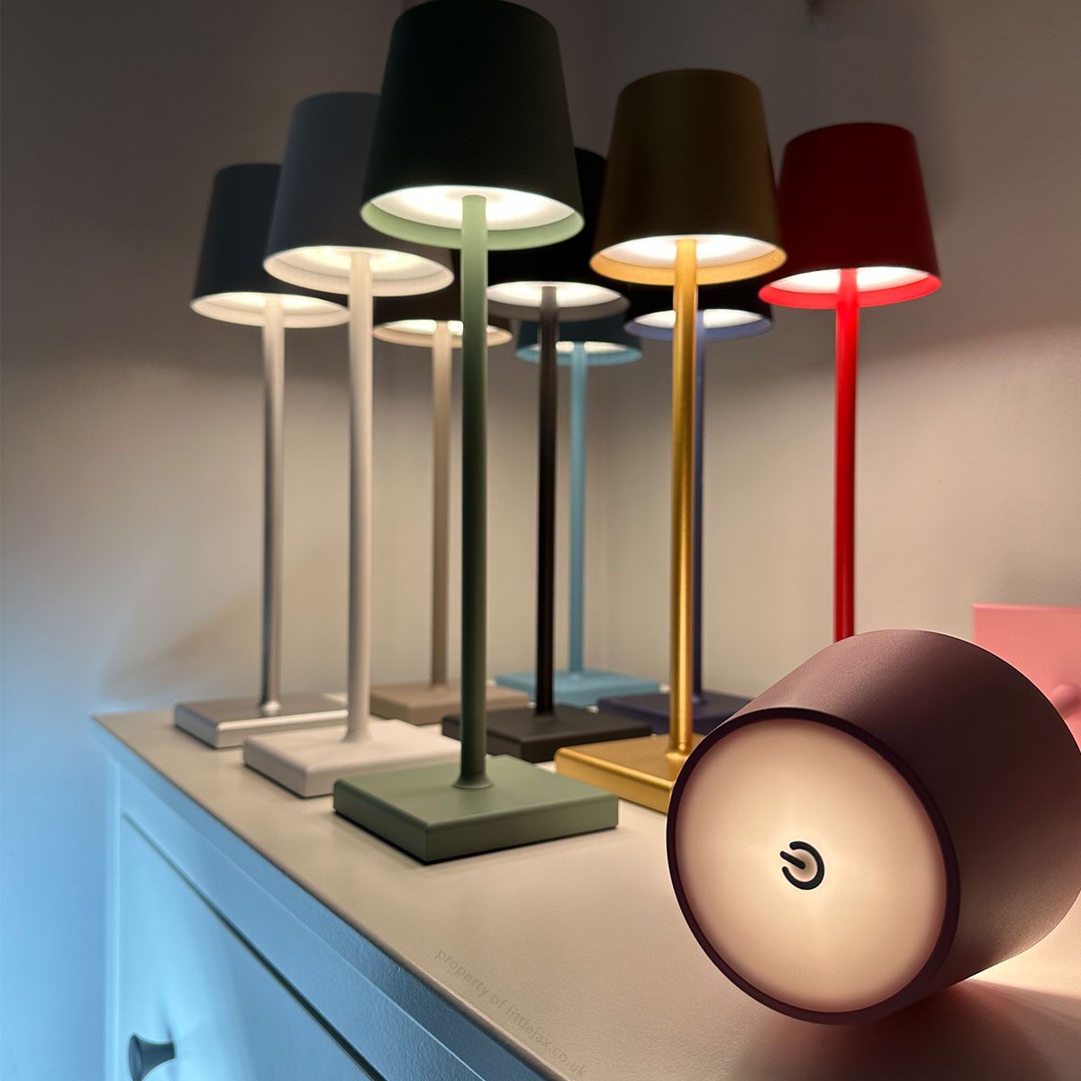 Wireless Rechargeable Table Lamp For Indoor Outdoor Use NALANI