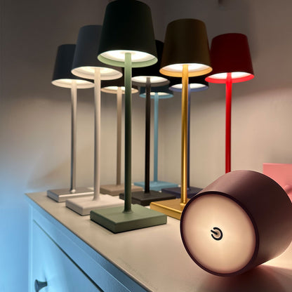 Wireless Rechargeable Table Lamp For Indoor Outdoor Use NALANI