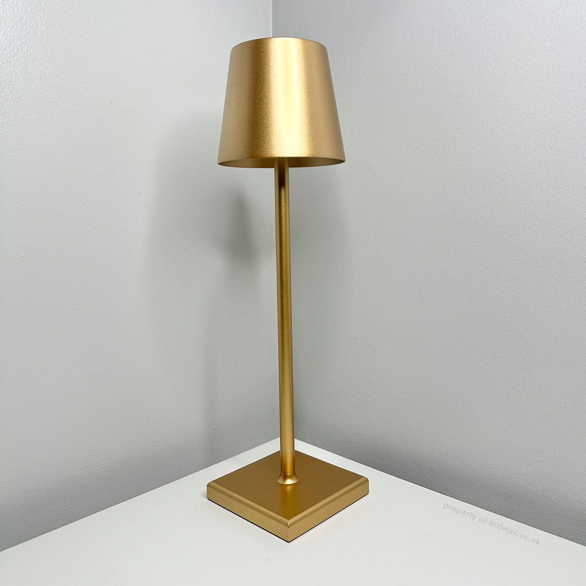 Wireless Rechargeable Table Lamp For Indoor Outdoor Use Gold NALANI