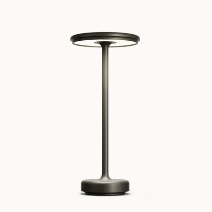 Wireless Table Lamp Adjustable Brightness Indoor Outdoor Black NALANI
