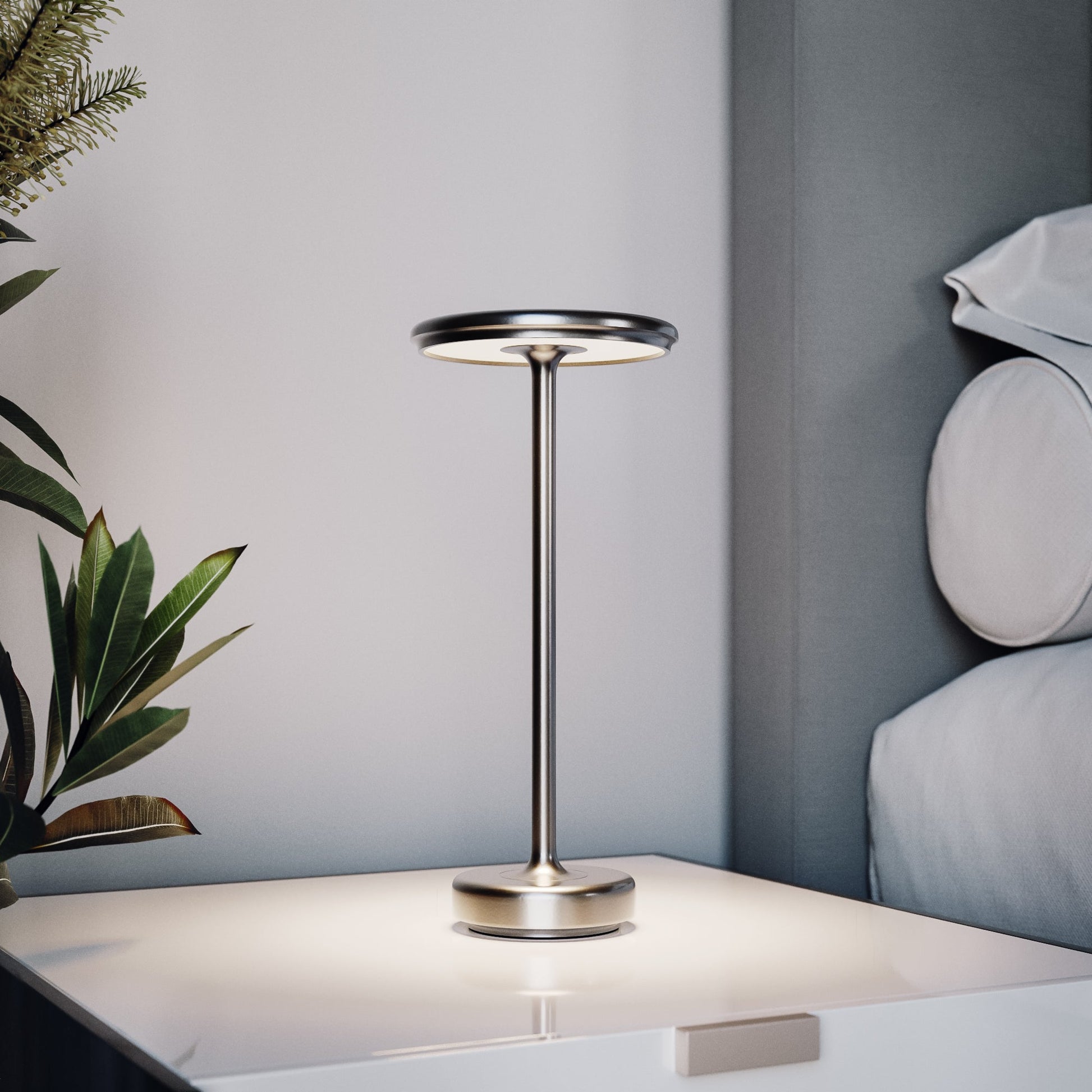 Wireless Table Lamp Adjustable Brightness Indoor Outdoor NALANI