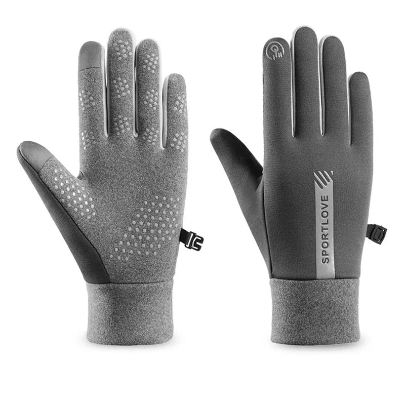 Women Fleece Winter Cycling Gloves For Warm Windproof Grip NALANI