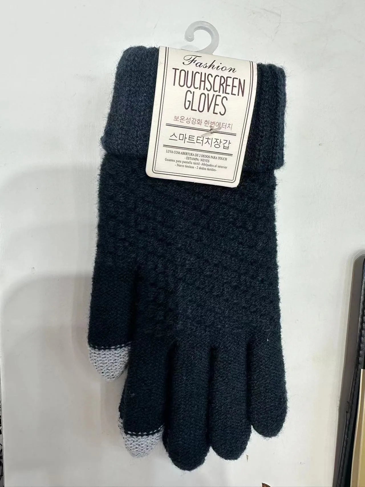Women's Cashmere Knit Winter Gloves Warm Soft Stretch Fit NALANI