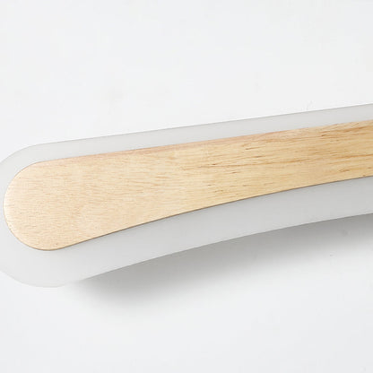Wooden LED Vanity Light Modern Bathroom Acrylic Shade NALANI