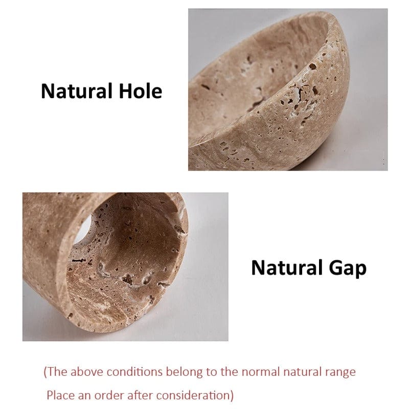 Yellow Cave Stone LED Sconce Wall Light Wabi Sabi Style NALANI