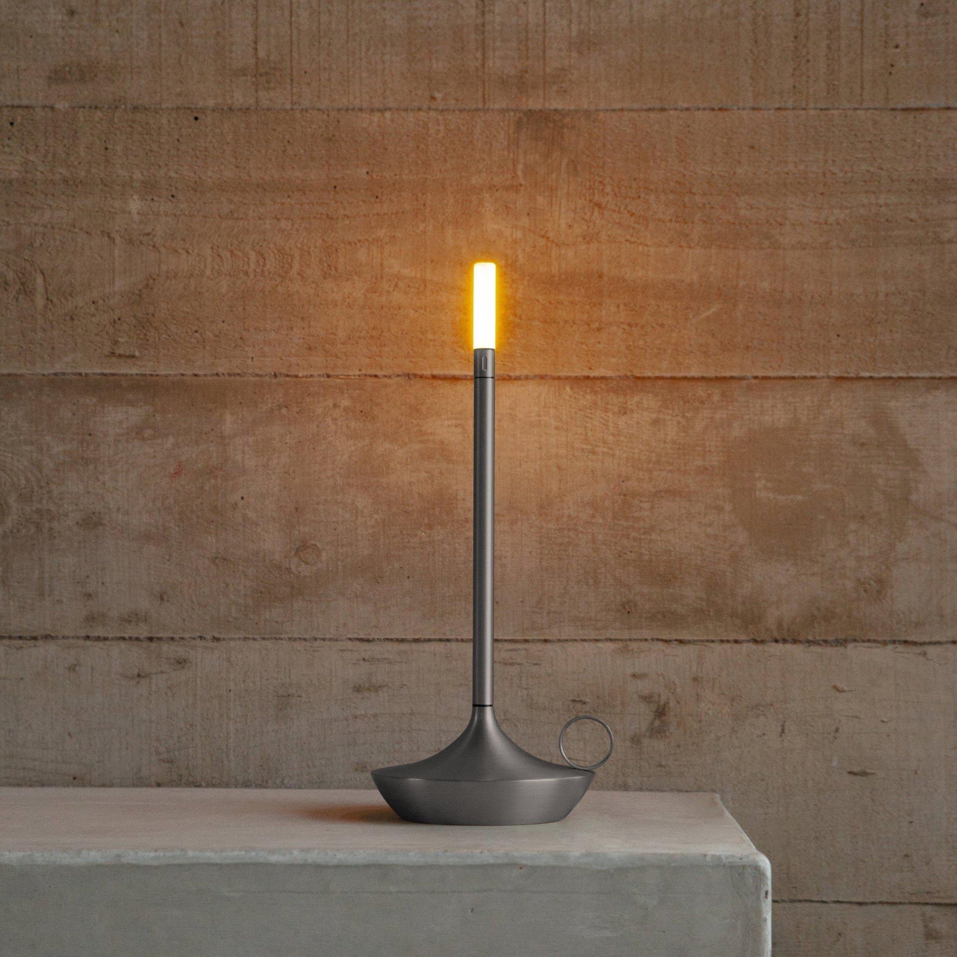Nordic Candlestick Light - Dimmable Rechargeable Home Decor Lamp NALANI