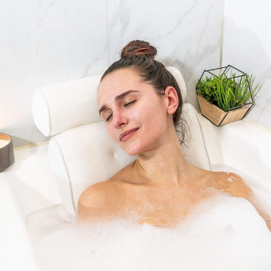 Ergonomic Bath Pillow With Neck And Shoulder Support NALANI
