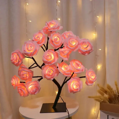 Tèssura | Enchanted Tree Lamps - Unique Design for Magical Home Decor roze NALANI
