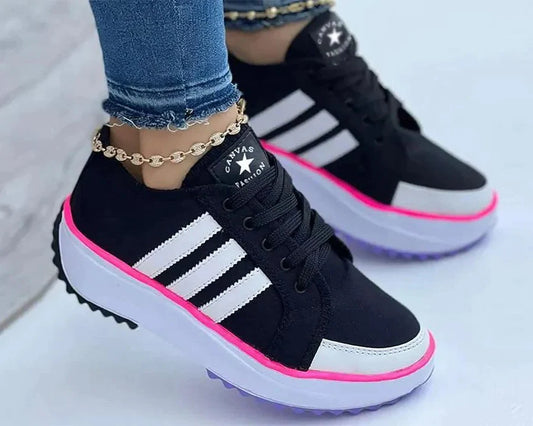 Comfortable Women's Sneakers for All Day Cushioned Comfort-Sneakers-NaLani