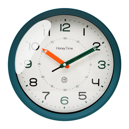 StilKids Ultra Silent Wall Clock for Kids' Rooms & Classrooms 12 Inch NALANI