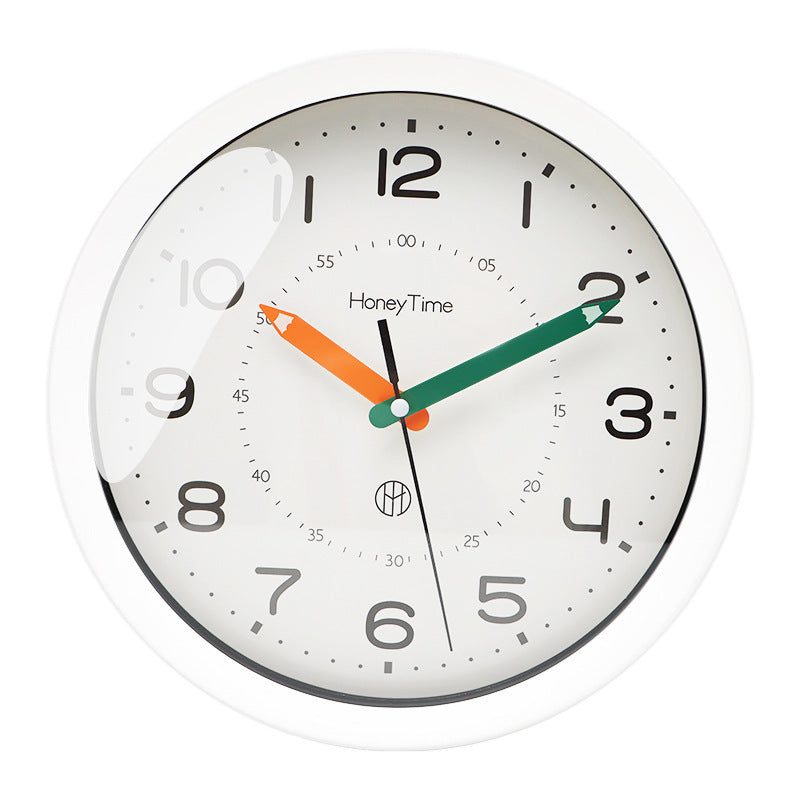 StilKids Ultra Silent Wall Clock for Kids' Rooms & Classrooms 12 Inch Style No. 4 NALANI