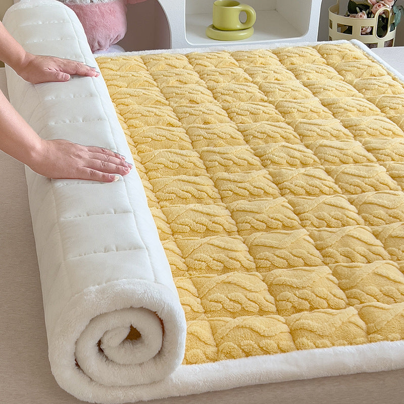Cozy Plush Bed Cushions Winter Soft Mattress Sleep Support NALANI