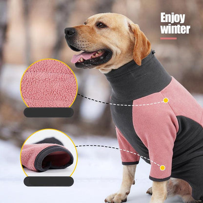 Warm Winter Dog Fleece Coat For Medium And Large Dogs NALANI