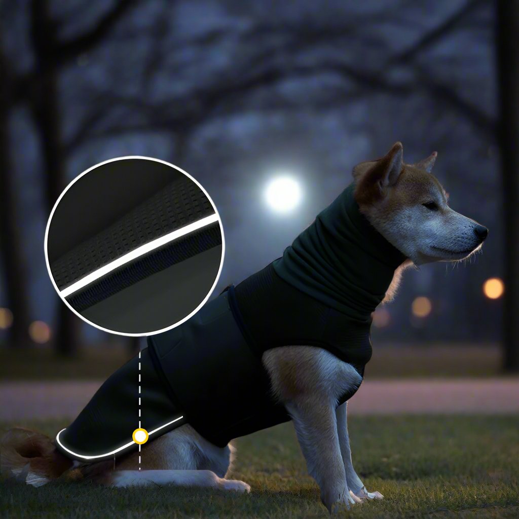 Soothing Warm Soft Dog Coat Anti Anxiety Vest Comfort Fit NALANI