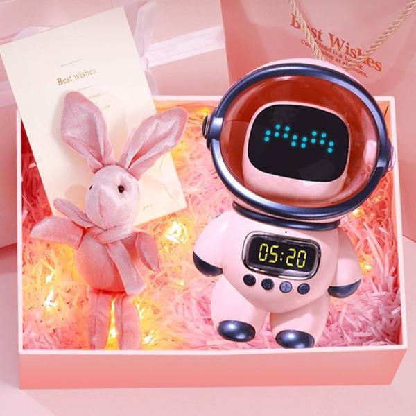 Bluetooth Lamp With AI Music Experience Gift Set For Home Girly Pink + romantic gift box NALANI