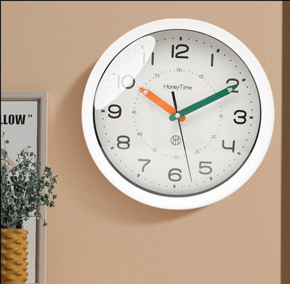 StilKids Ultra Silent Wall Clock for Kids' Rooms & Classrooms 12 Inch NALANI