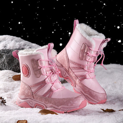 Non Slip Snow Boots For Girls Warm Cotton Boots Kids NALANI