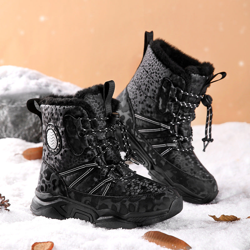 Non Slip Snow Boots For Girls Warm Cotton Boots Kids NALANI