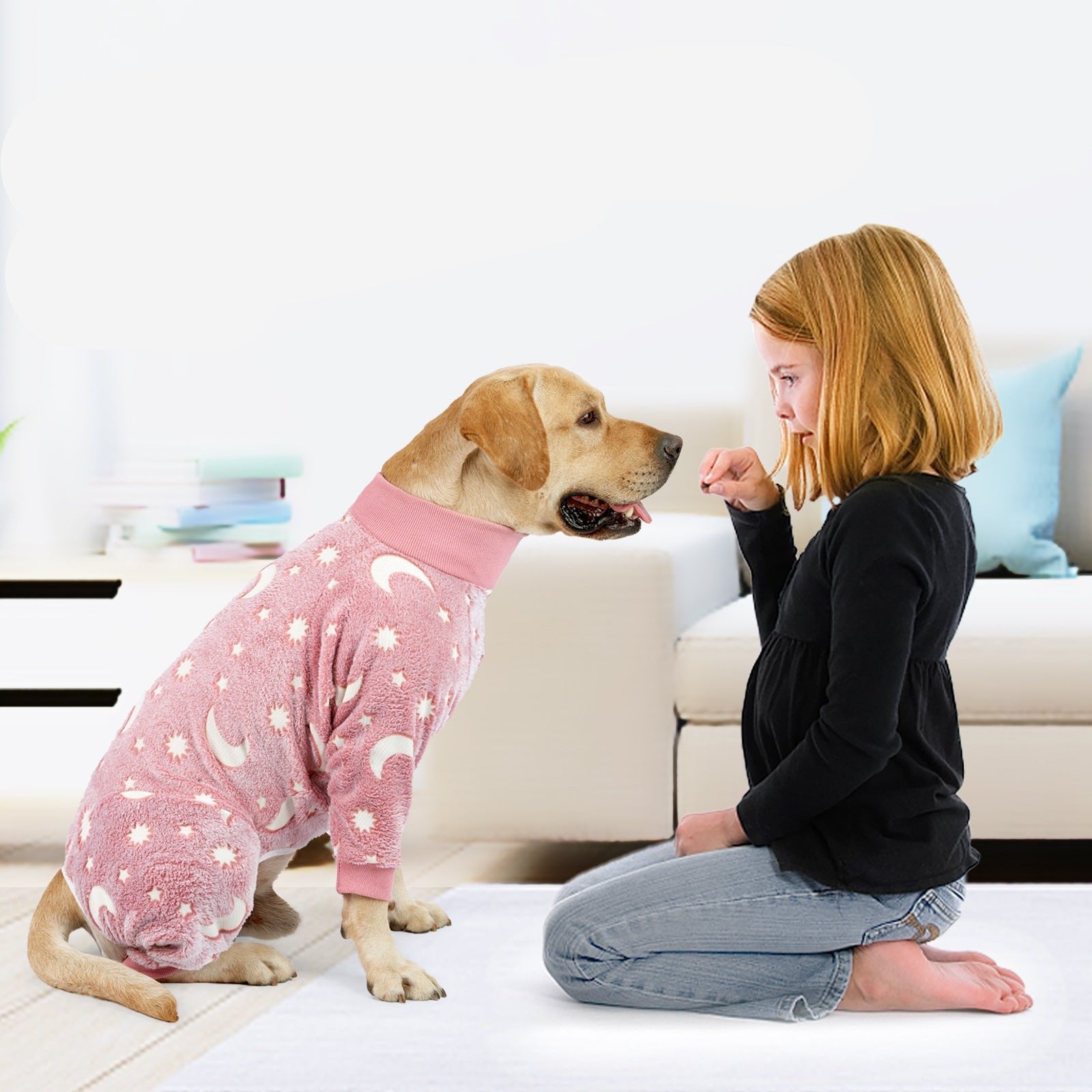 Soft Flannel Dog Winter Coat For Cozy Warmth Outdoors NALANI