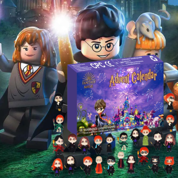Harry Potter Advent Calendar 24 Collectible Minifigures Gift