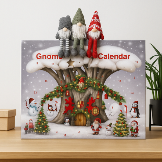 Gnome Advent Calendar 2025 With 24 Surprises Christmas Gnomes Gift