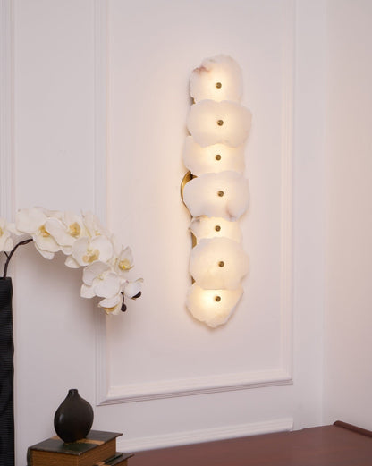 Alabaster Wall Lamp Sconce For Cozy Ambient Lighting NALANI