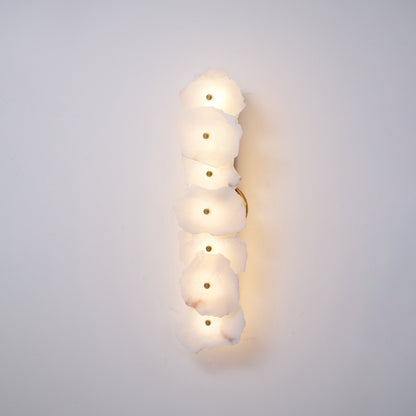 Alabaster Wall Lamp Sconce For Cozy Ambient Lighting NALANI