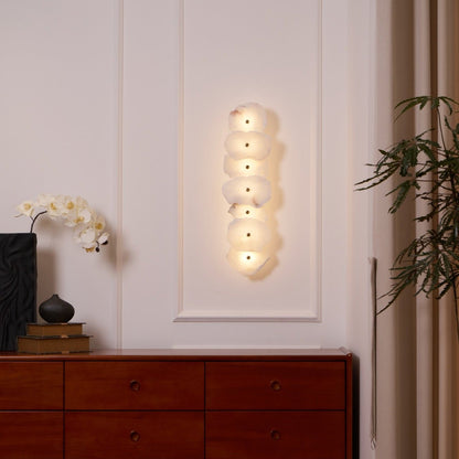 Alabaster Wall Lamp Sconce For Cozy Ambient Lighting NALANI
