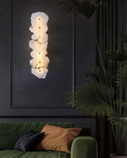 Alabaster Wall Lamp Sconce For Cozy Ambient Lighting NALANI